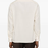 Camicia con revers a lancia in rosa chiaro Lardini - uomo 