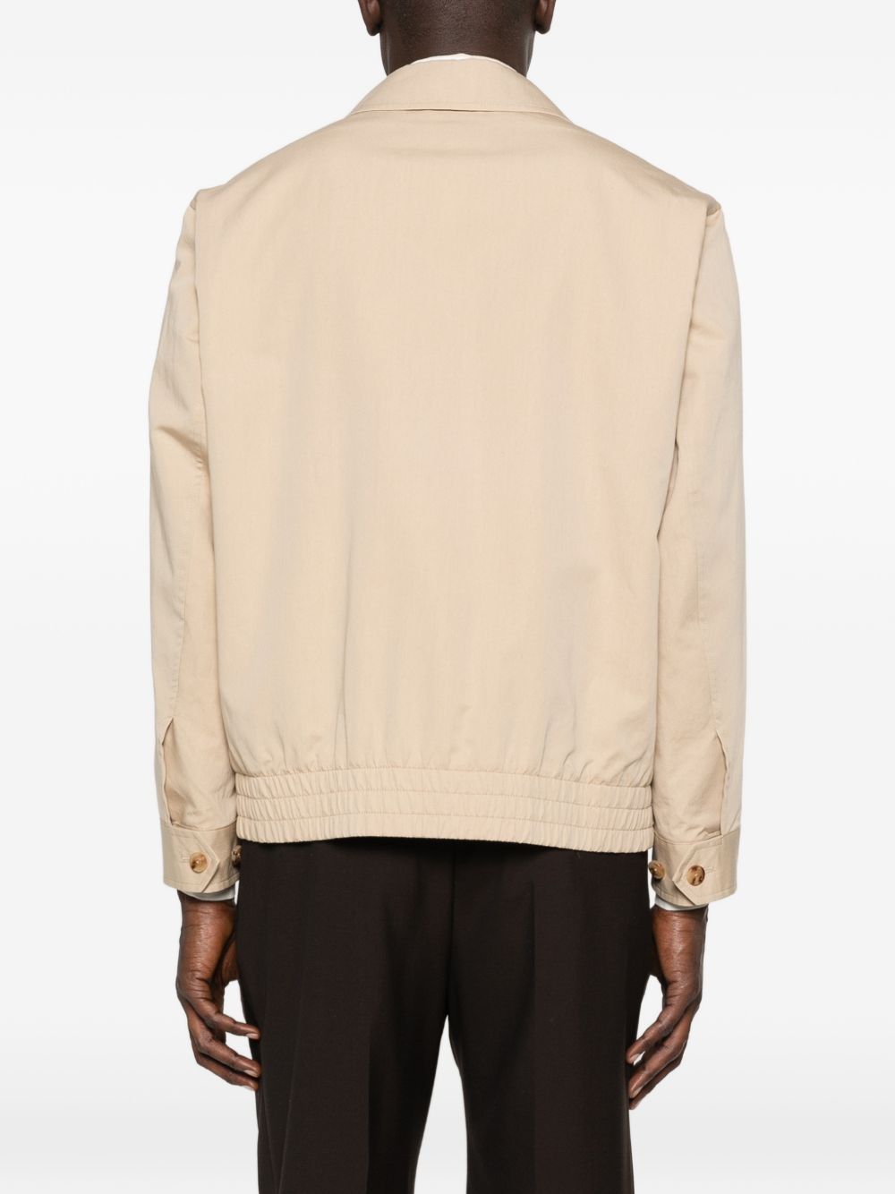 Giacca Aiden con zip in beige Lardini - uomo 