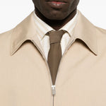 Giacca Aiden con zip in beige Lardini - uomo 