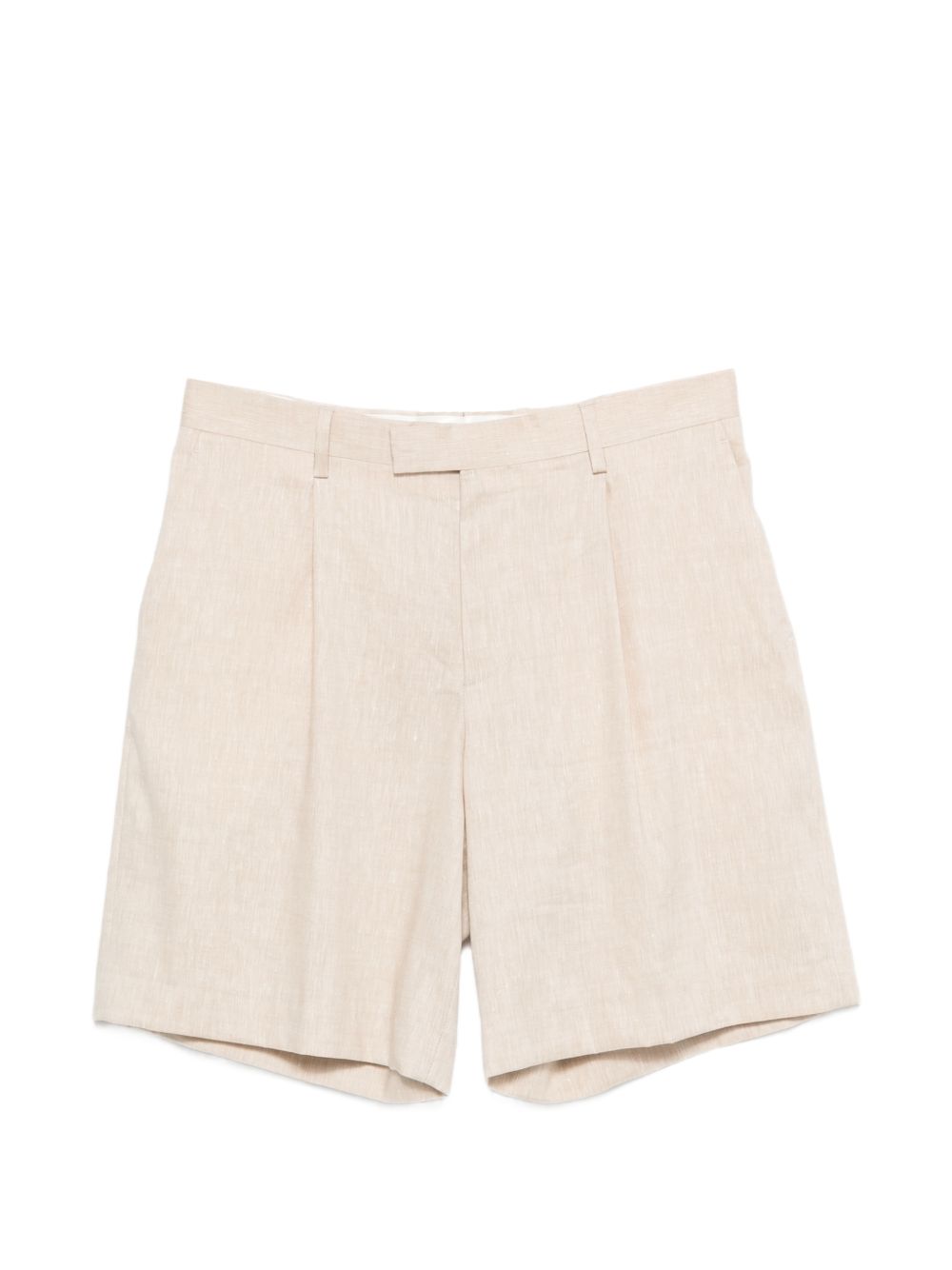 Bermuda con pieghe in beige Lardini - uomo 