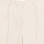 Bermuda con pieghe in beige Lardini - uomo 