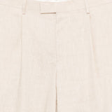 Bermuda con pieghe in beige Lardini - uomo 