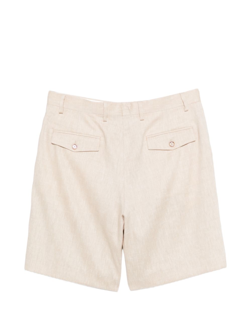 Bermuda con pieghe in beige Lardini - uomo 