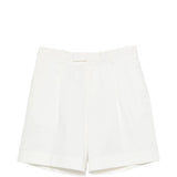 Shorts Aramis con pieghe in bianco Lardini - uomo 