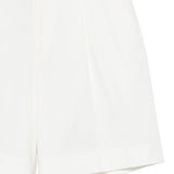 Shorts Aramis con pieghe in bianco Lardini - uomo 