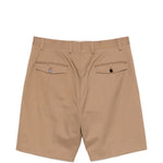 Shorts sartoriali con pieghe in marrone Lardini - uomo 