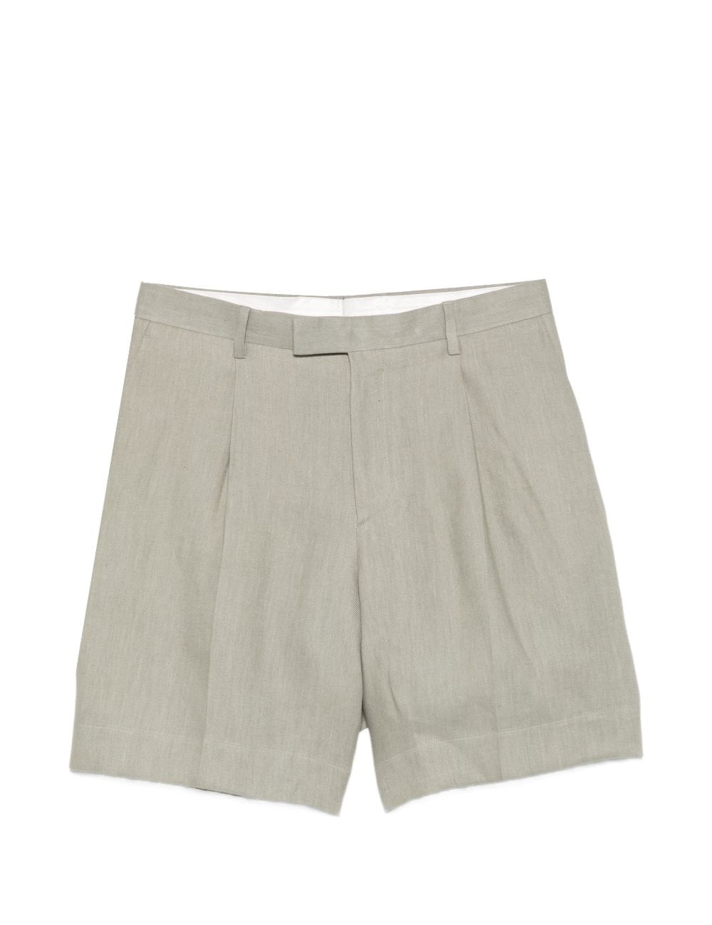 Shorts Paramis con pieghe in grigio Lardini - uomo 