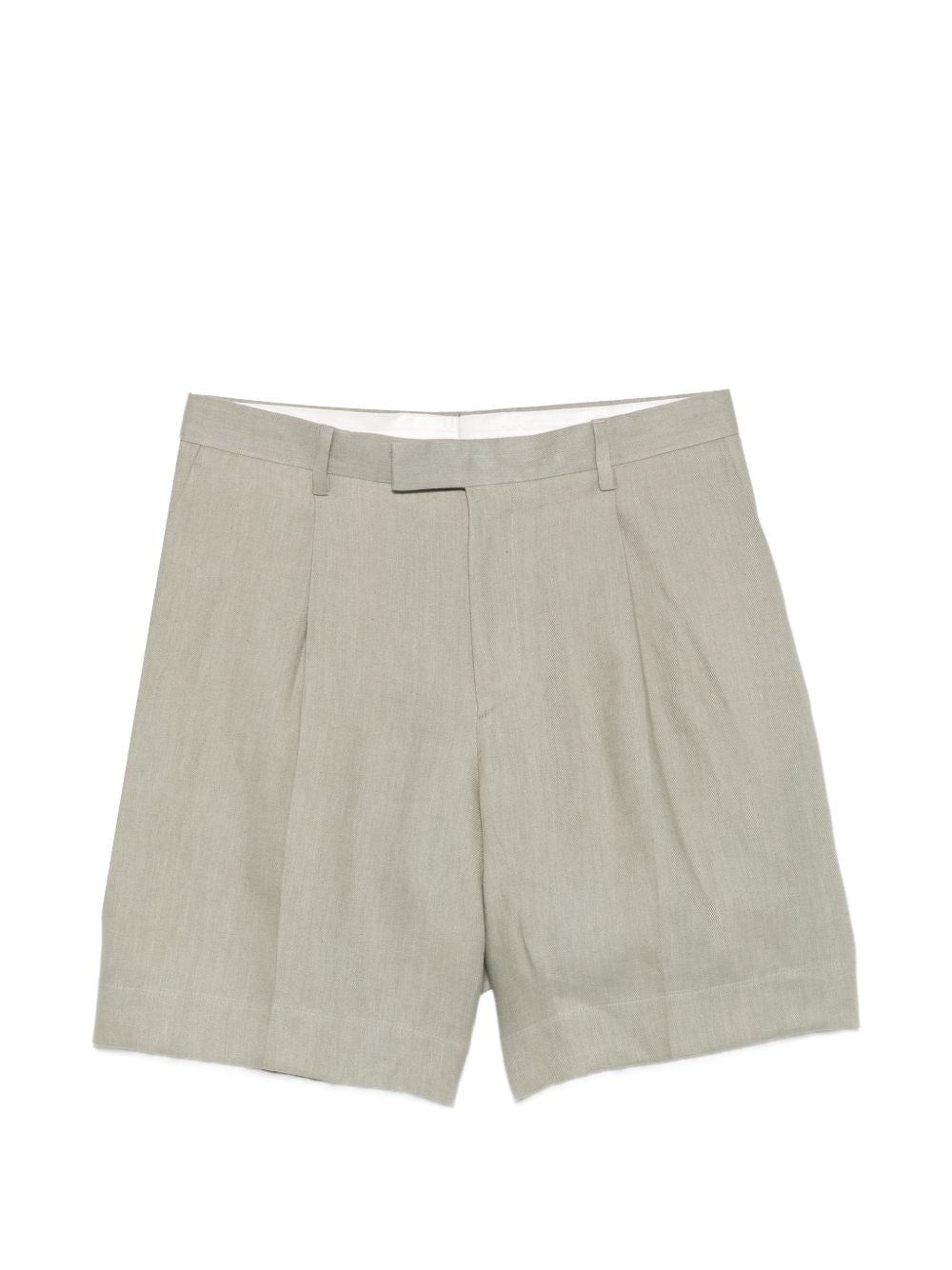 Shorts Paramis con pieghe in grigio Lardini - uomo 