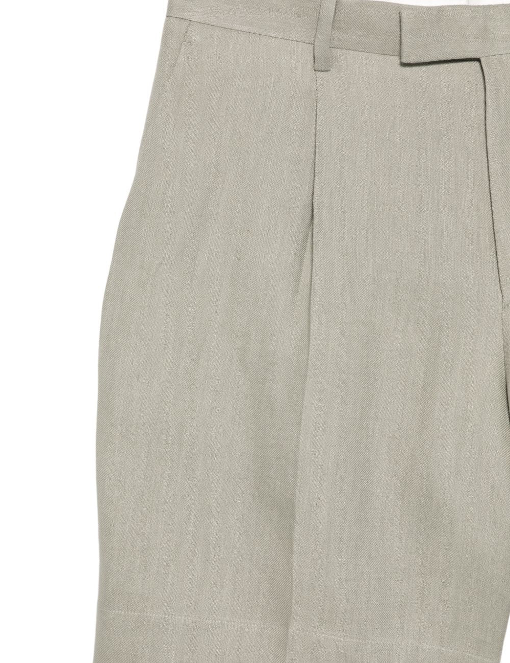 Shorts Paramis con pieghe in grigio Lardini - uomo 
