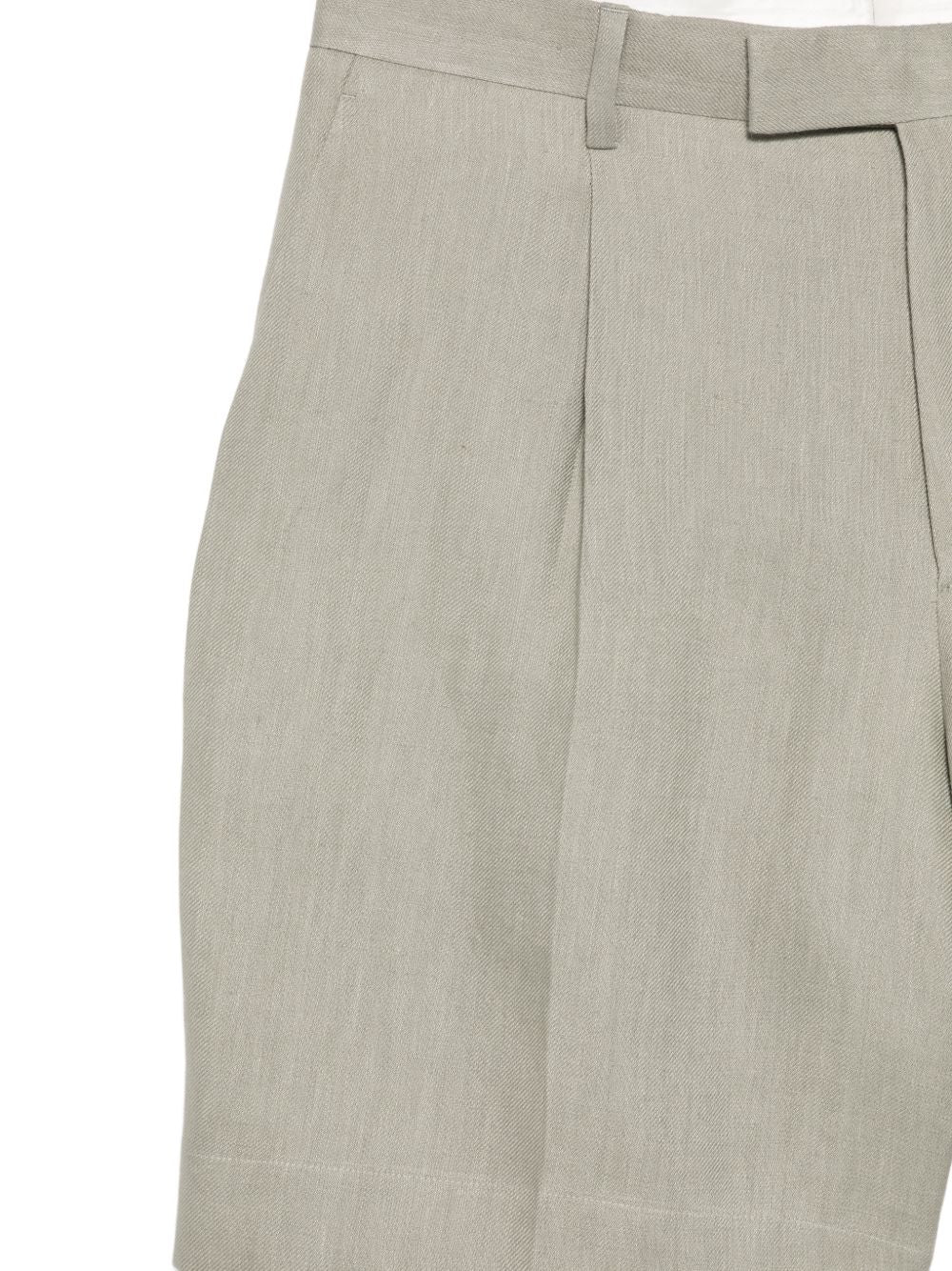 Shorts Paramis con pieghe in grigio Lardini - uomo 