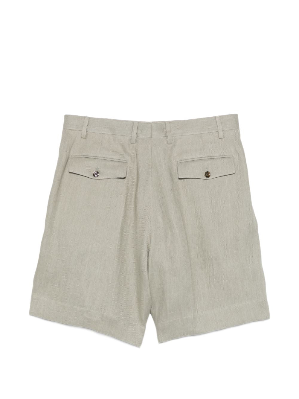 Shorts Paramis con pieghe in grigio Lardini - uomo 