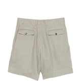 Shorts Paramis con pieghe in grigio Lardini - uomo 