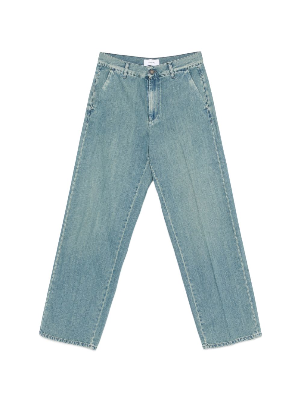 Jeans Etienne con bottoni in blu Lardini - uomo 