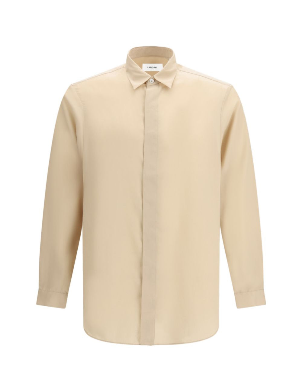 Camicia oversize in beige Lardini - uomo 