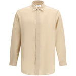 Camicia oversize in beige Lardini - uomo 