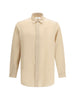 Men's Lardini oversized beige shirt