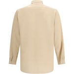 Camicia oversize in beige Lardini - uomo 
