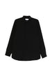 Camicia oversize in nero Lardini - uomo