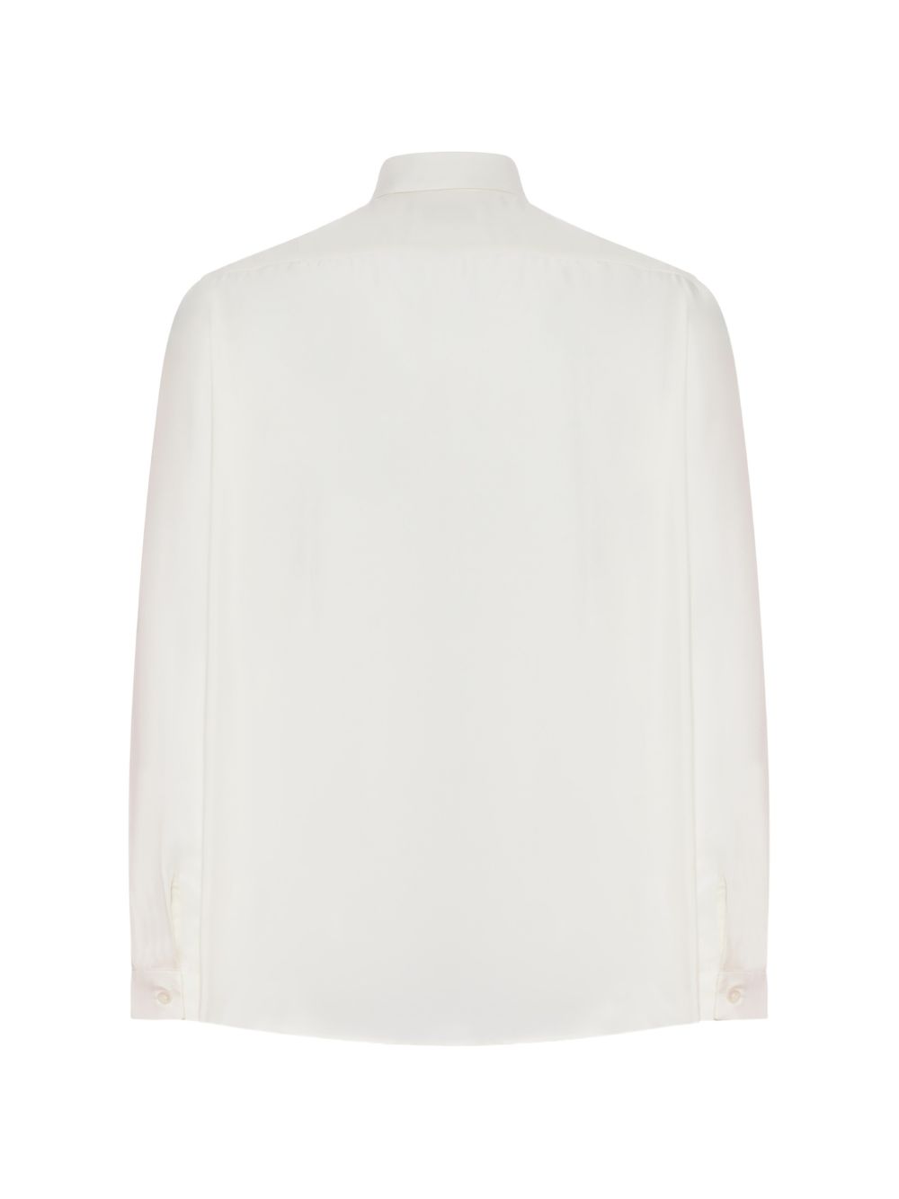 Camicia con bottoni nascosti in bianco Lardini - uomo 