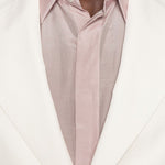 Camicia a maniche lunghe con abbottonatura nascosta in rosa Lardini - uomo 