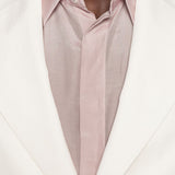 Camicia a maniche lunghe con abbottonatura nascosta in rosa Lardini - uomo 