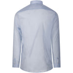 Camicia con bottoni nascosti in azzurro Lardini - uomo 