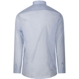 Camicia con bottoni nascosti in azzurro Lardini - uomo 