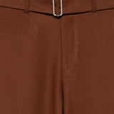 Pantaloni con cintura in marrone Lardini - uomo 