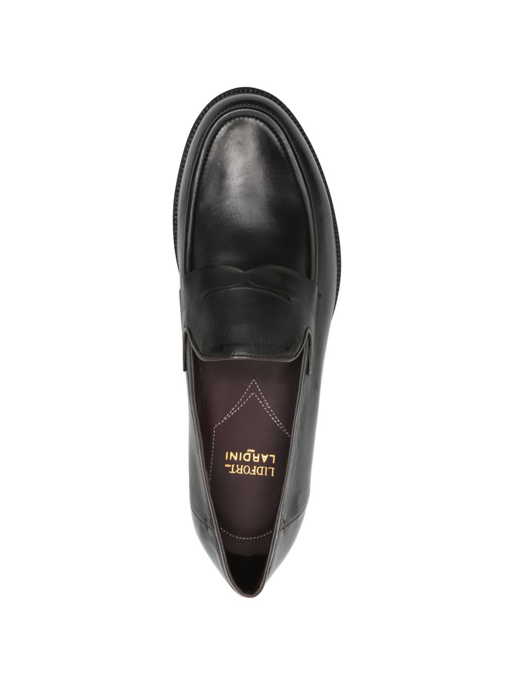 Mocassini bassi in nero Lardini - uomo 