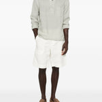 Camicia con taschino in grigio Lardini - uomo 