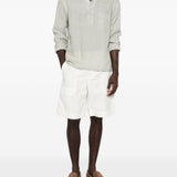 Camicia con taschino in grigio Lardini - uomo 