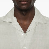Camicia con taschino in grigio Lardini - uomo 