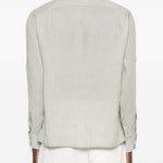 Camicia con taschino in grigio Lardini - uomo 