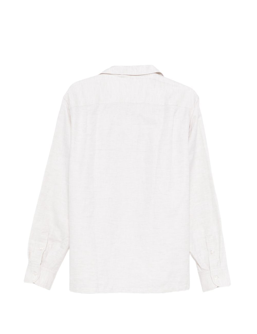 Polo a maniche lunghe in bianco Lardini - uomo 