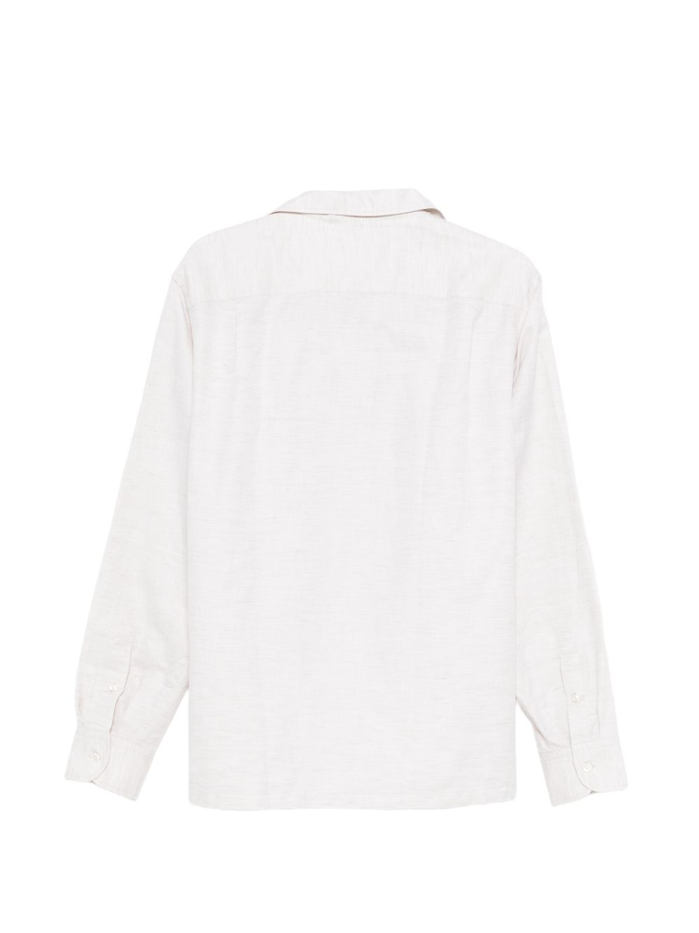 Polo a maniche lunghe in bianco Lardini - uomo 