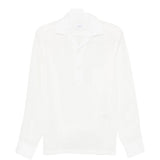 Camicia a maniche lunghe in bianco Lardini - uomo 