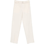 Pantaloni indro in bianco lardini - uomo 