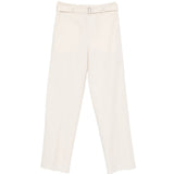 Pantaloni indro in bianco lardini - uomo 