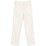 Pantaloni indro in bianco lardini - uomo 