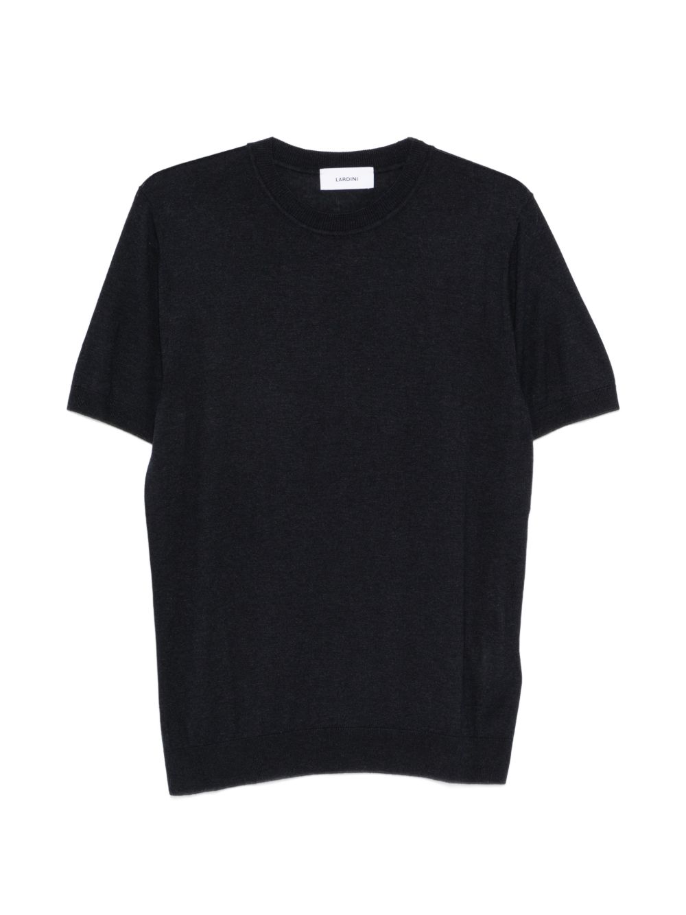 T-shirt a maniche corte con lavorazione a maglia in blu Lardini - uomo 