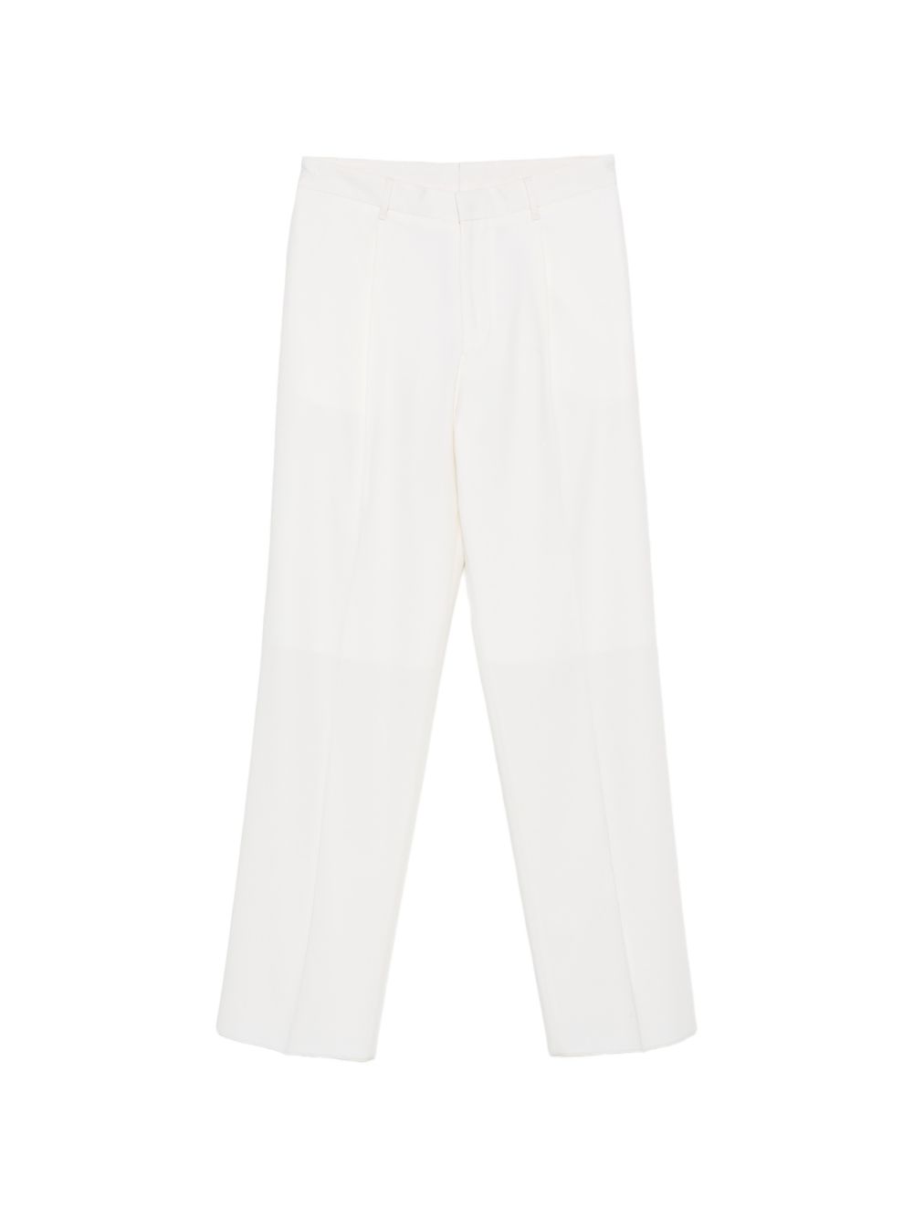 Pantaloni con pieghe in bianco Lardini - uomo 