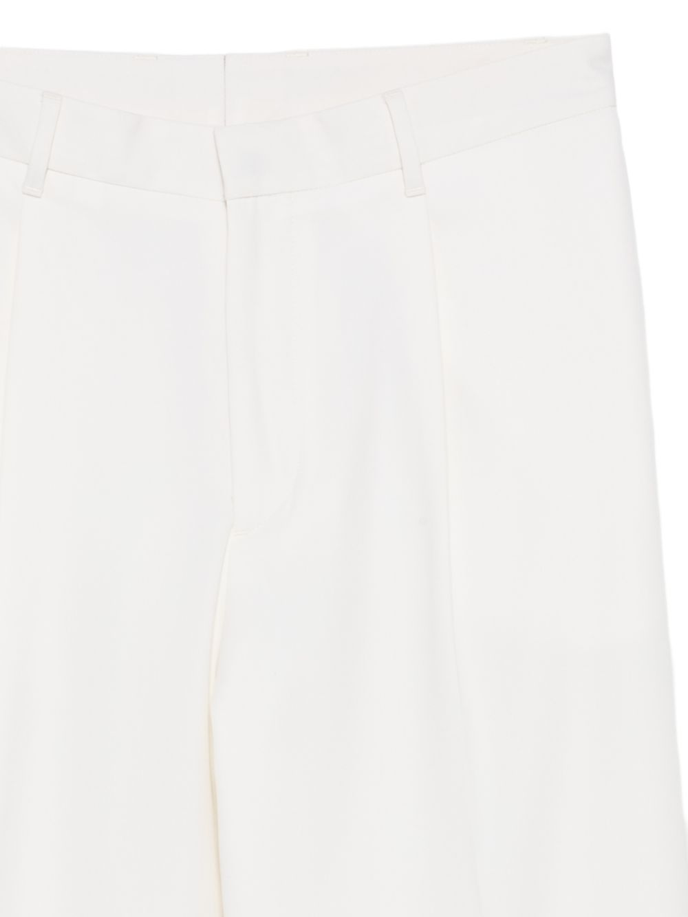 Pantaloni con pieghe in bianco Lardini - uomo 