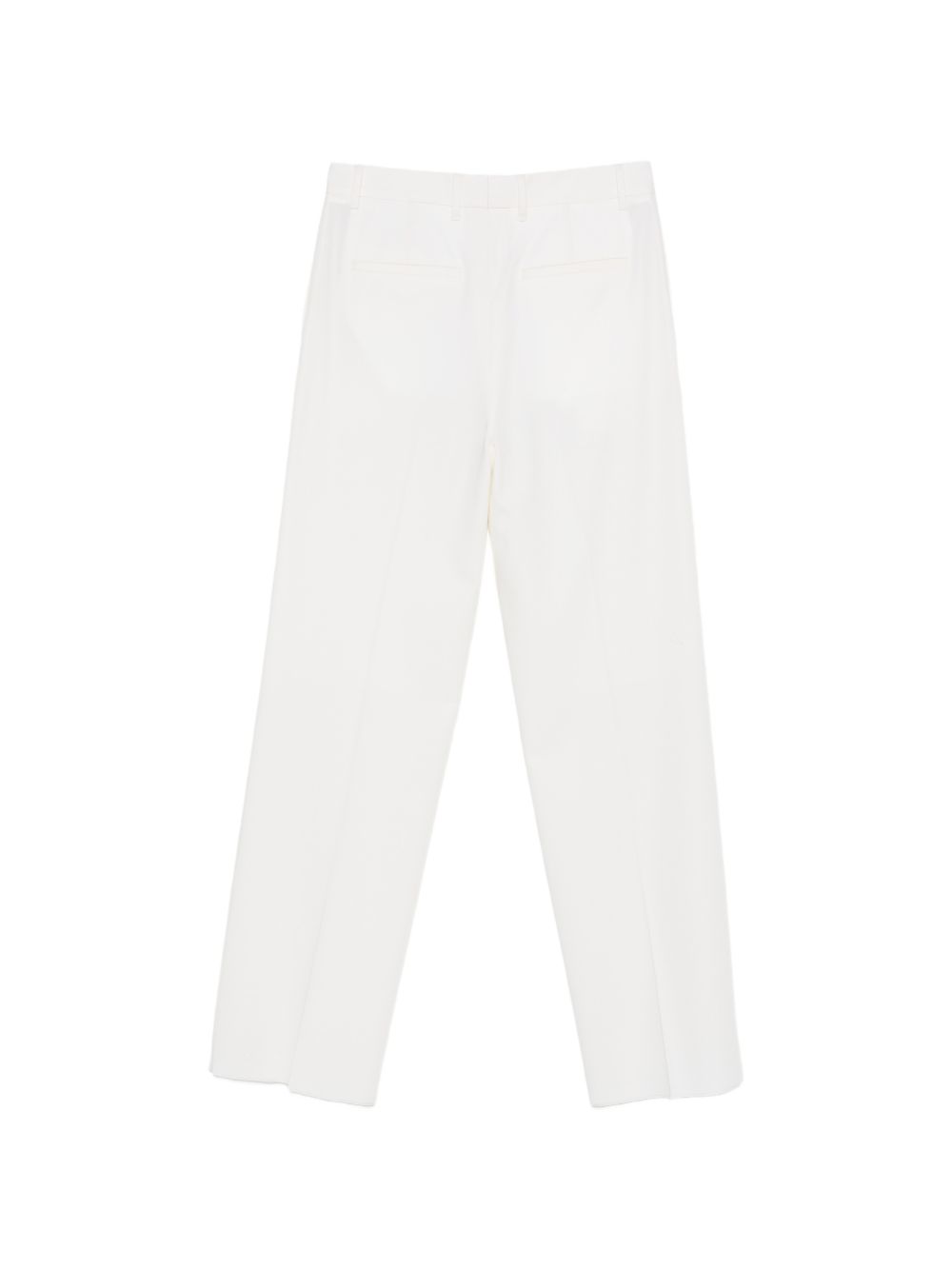 Pantaloni con pieghe in bianco Lardini - uomo 