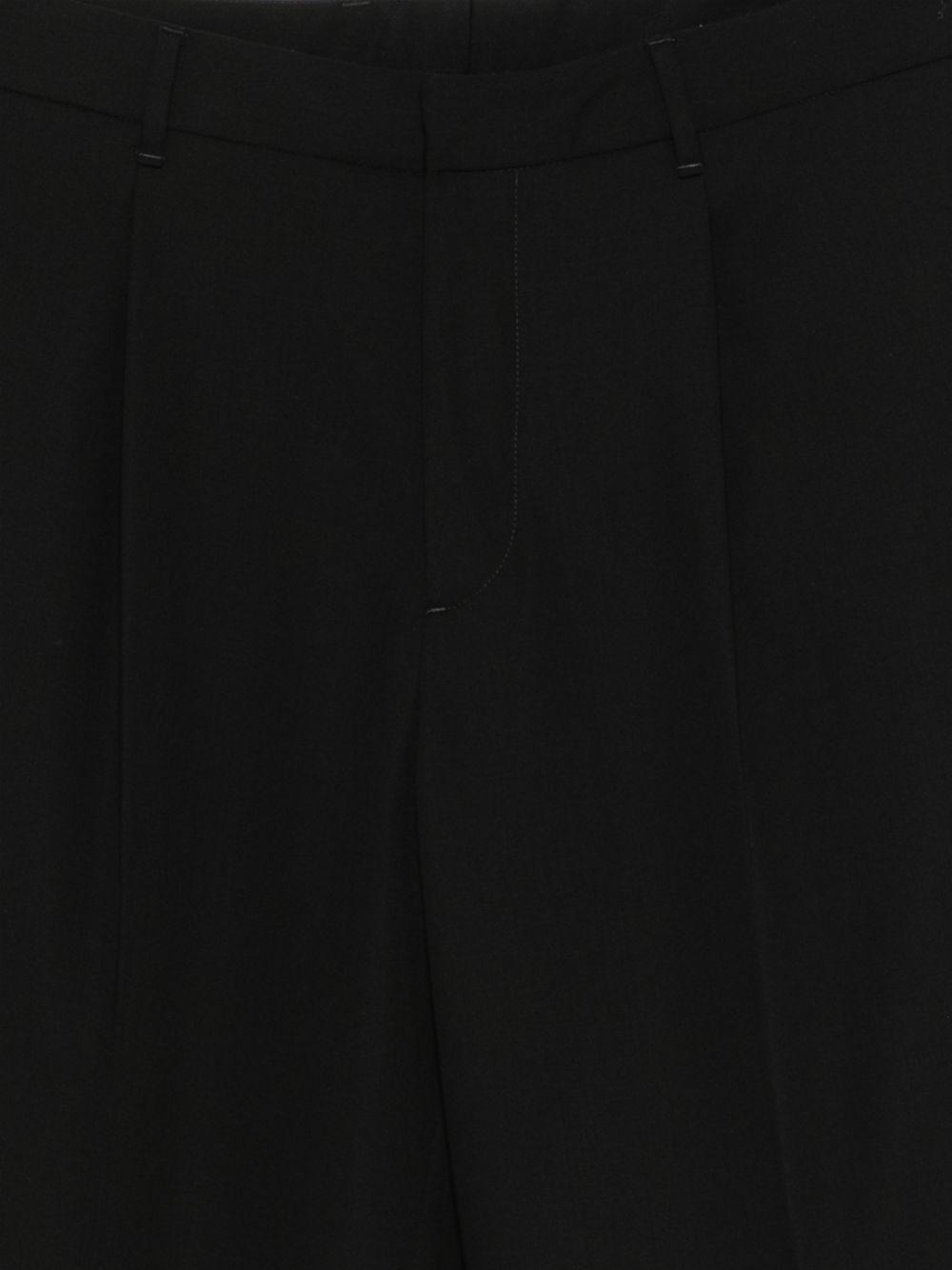 Pantaloni con pieghe in nero Lardini - uomo 
