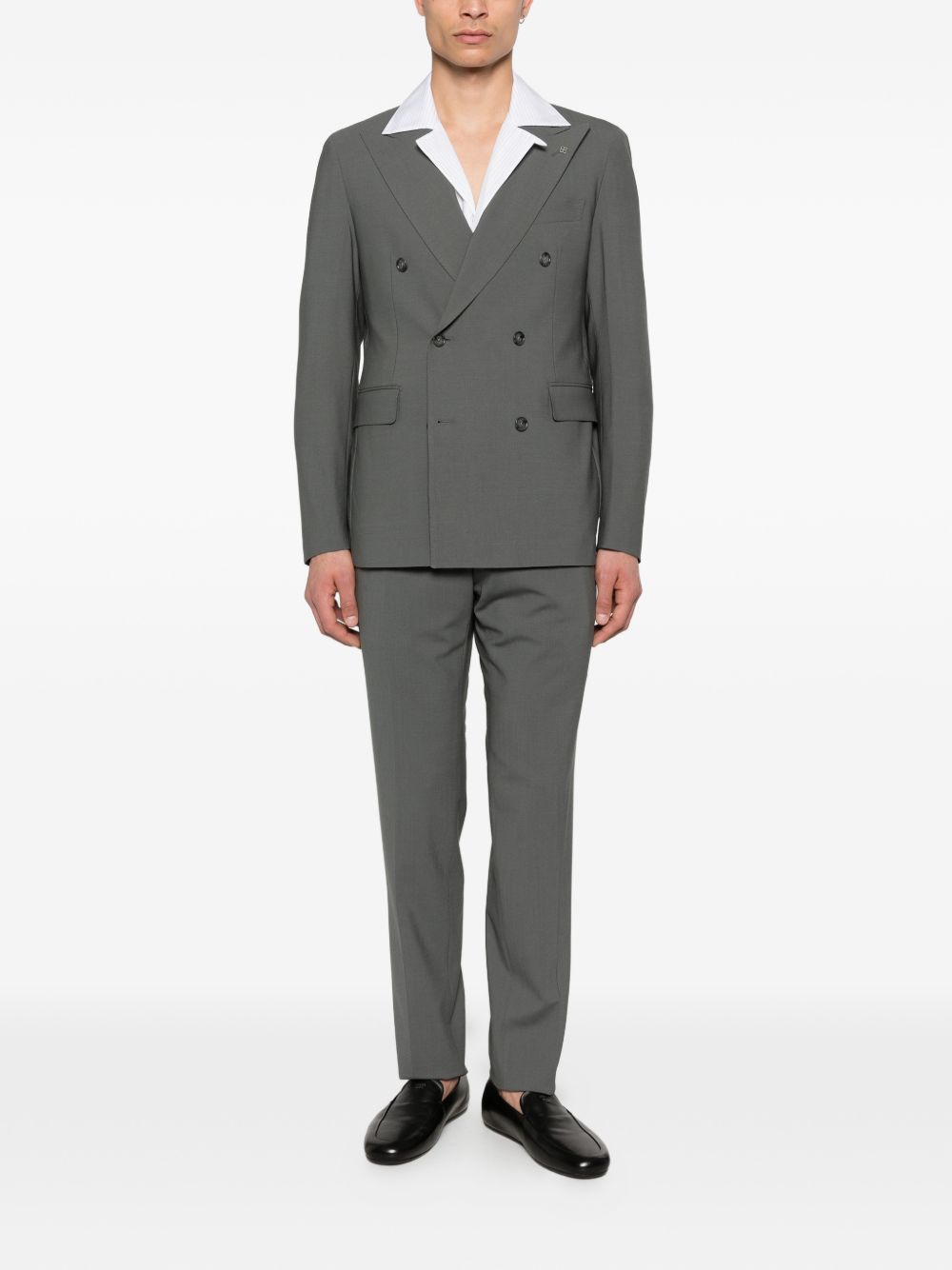 Camicia Paul a righe in bianco Lardini - uomo 