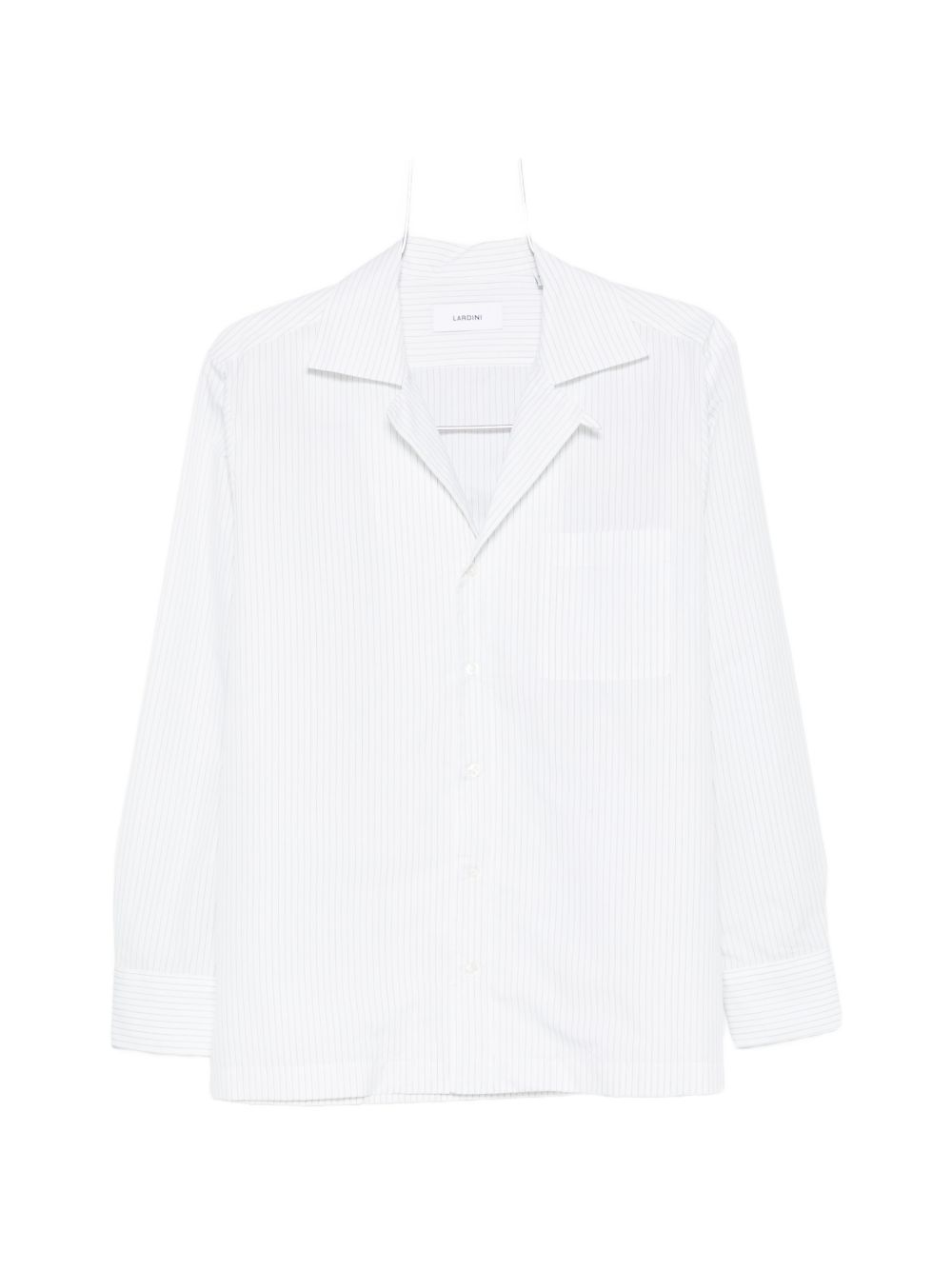 Camicia Paul a righe in bianco Lardini - uomo 