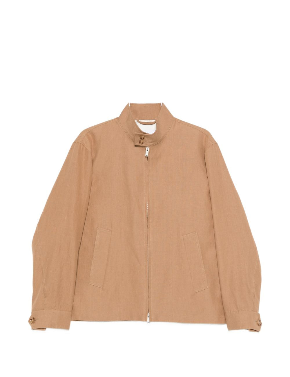 Giacca Paribet con zip in marrone Lardini - uomo 