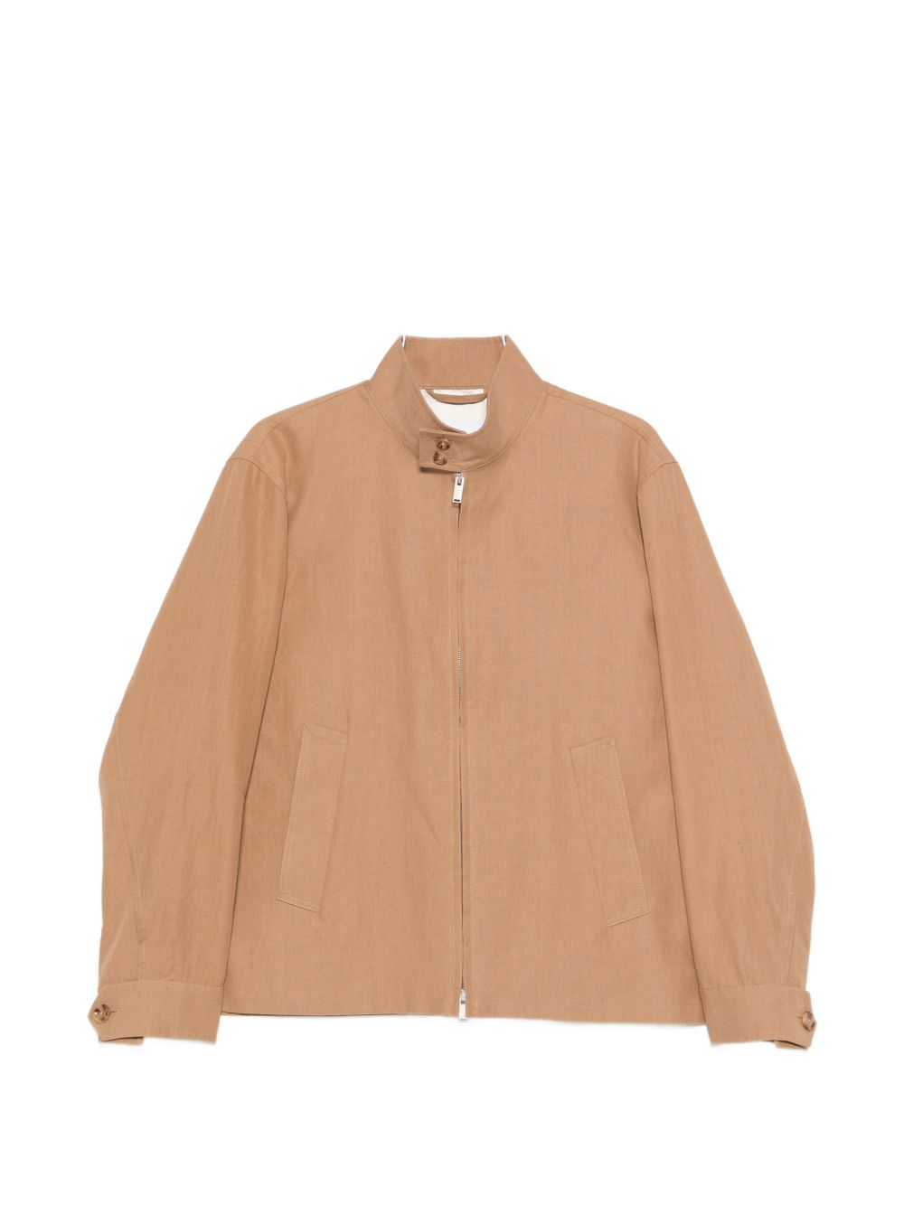 Giacca Paribet con zip in marrone Lardini - uomo 
