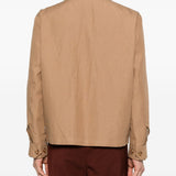 Giacca Paribet con zip in marrone Lardini - uomo 