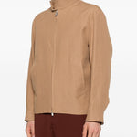 Giacca Paribet con zip in marrone Lardini - uomo 